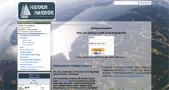 Desktop Screenshot of hiddenharbor.org